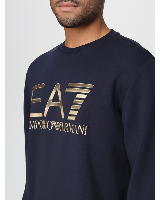 Sudadera Hombre EA7 de hombre de color Blue