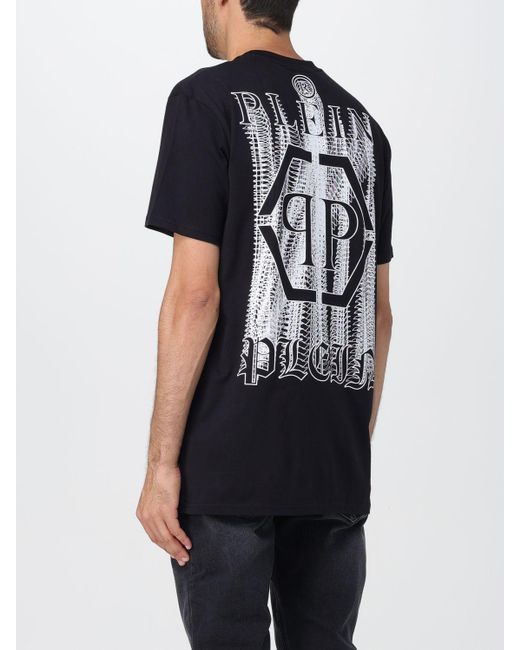 Philipp Plein T shirt in Black for Men Lyst UK