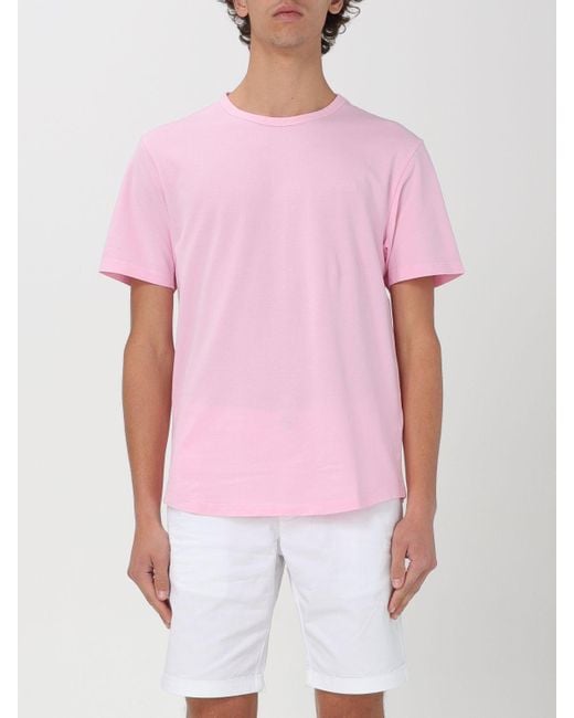 T-shirt Sun 68 pour homme en coloris Pink