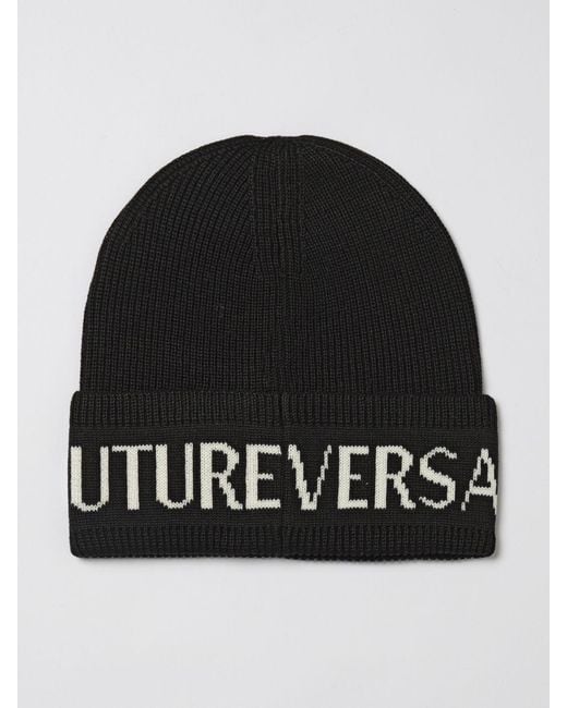 Versace Jeans Couture Black Hat
