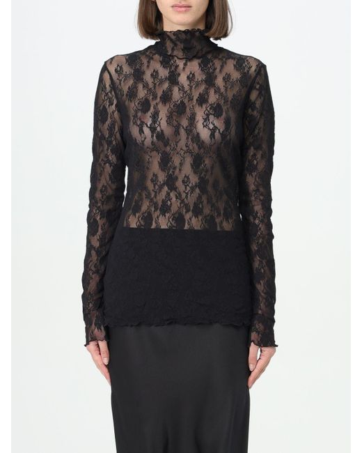 Top in pizzo stretch di Wolford in Black