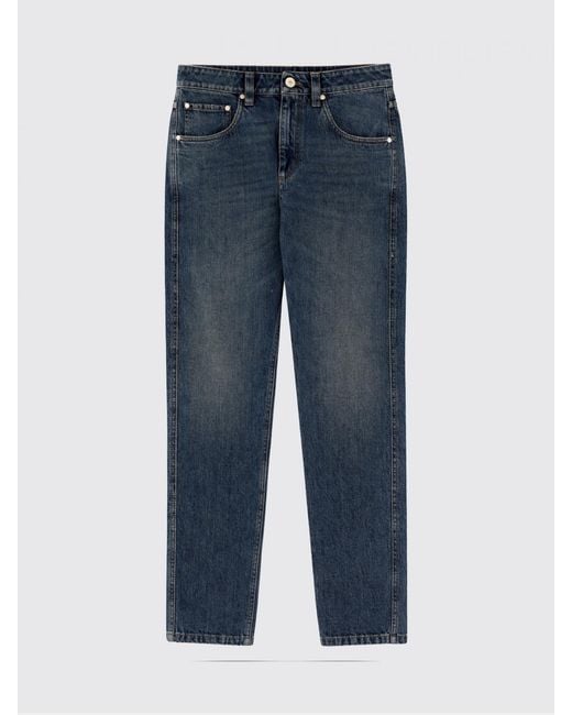 Brunello Cucinelli Blue Regular Fit Jeans