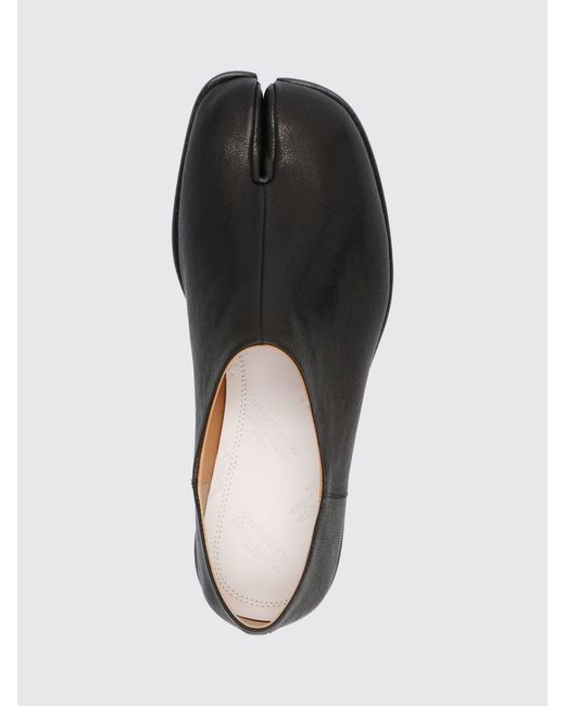 Maison Margiela White Flat Shoes