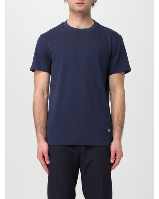 Manuel Ritz T-shirt in Blue für Herren