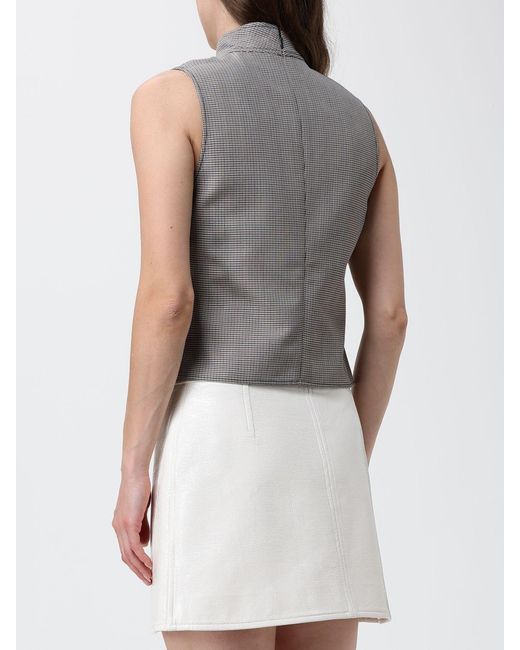 Courreges Gray CourrÈ Ges Top