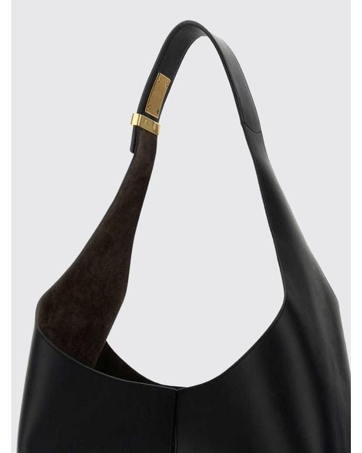 Tod's Black Calf Leather Shoulder Bag