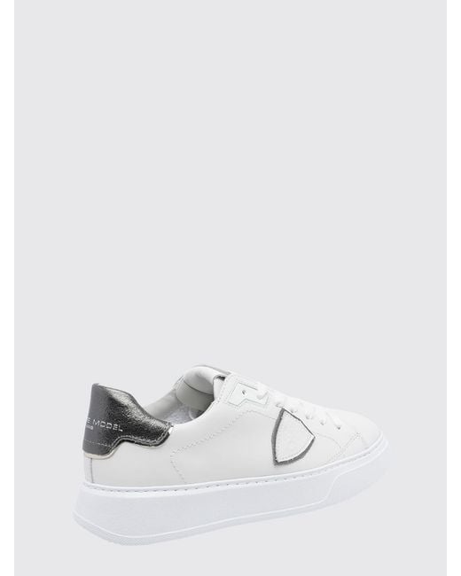 Philippe Model White Sneakers