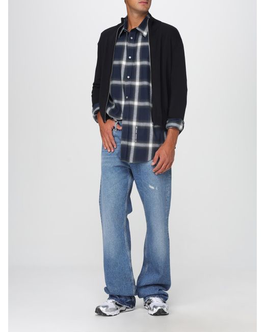 Acne Blue Sweater for men