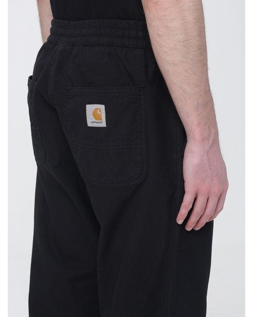 Carhartt Blue Cotton Jogging Pants for men