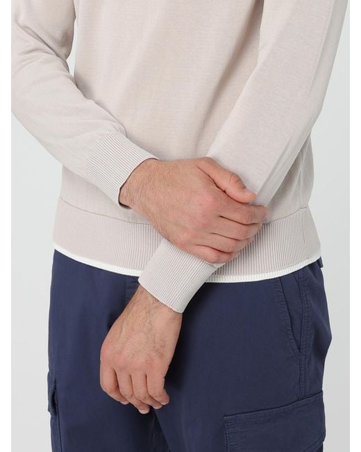 Eleventy White Sweater for men