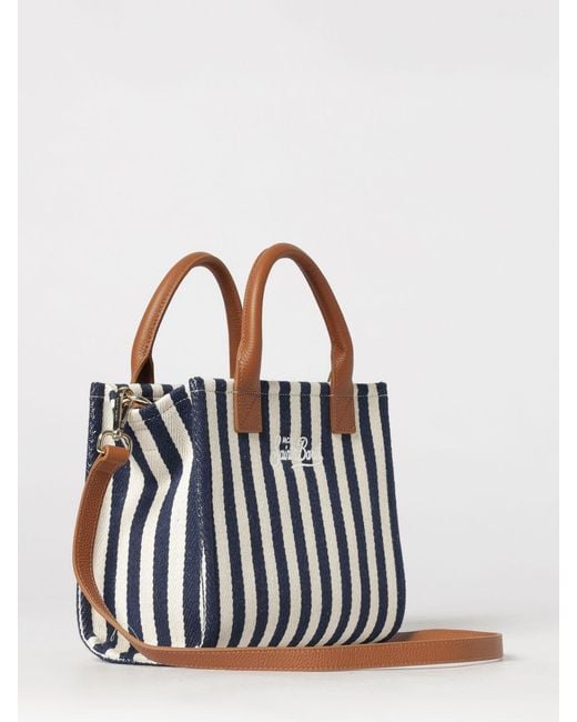 Mc2 Saint Barth Blue Vanity Handbag