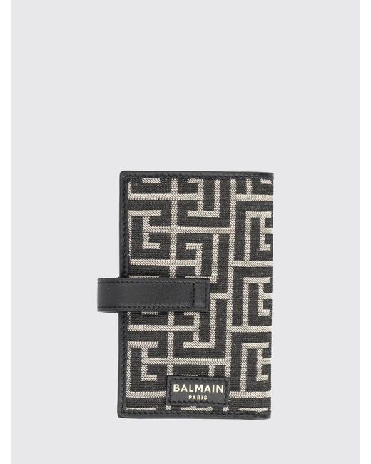 Balmain White Bifold Wallet for men