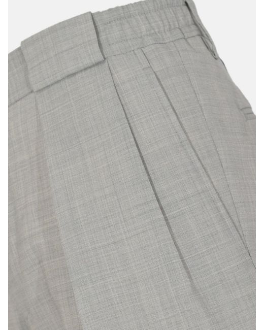 Briglia 1949 Gray Tailored Knee-Length Bermuda Shorts for men