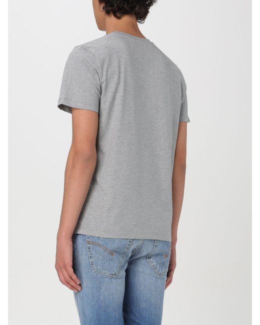 Dondup Gray T-shirt for men