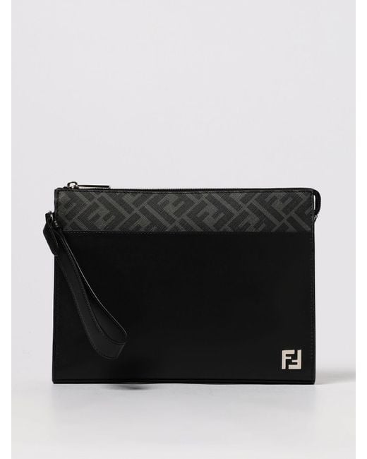 Bolsos Hombre Fendi de hombre de color Black