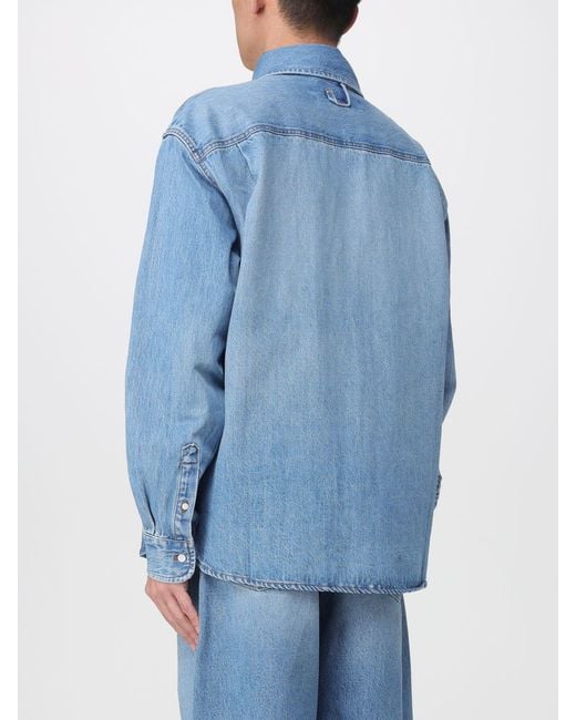 Camicia Simon di Jacquemus in Blue da Uomo