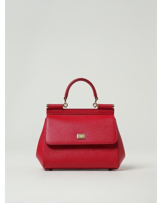 Dolce & Gabbana Red Handtasche Damen