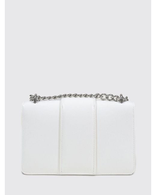 ARMANI EXCHANGE White Faux Leather Bag