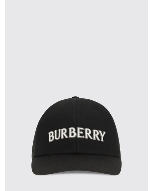 Burberry Black Hat for men