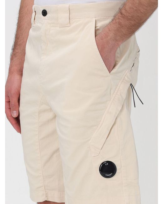 Pantalones cortos C P Company de hombre de color Natural