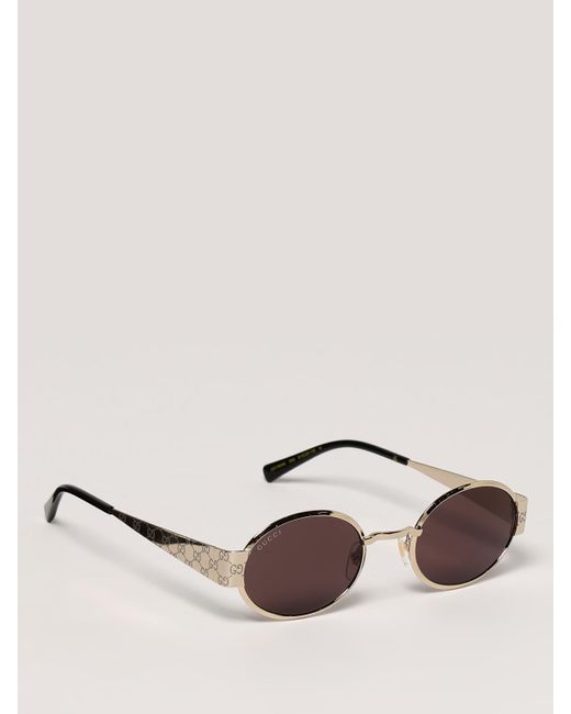 Gucci Natural Gg1854S Metal Sunglasses