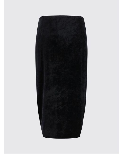 Valentino Black Velvet Skirt