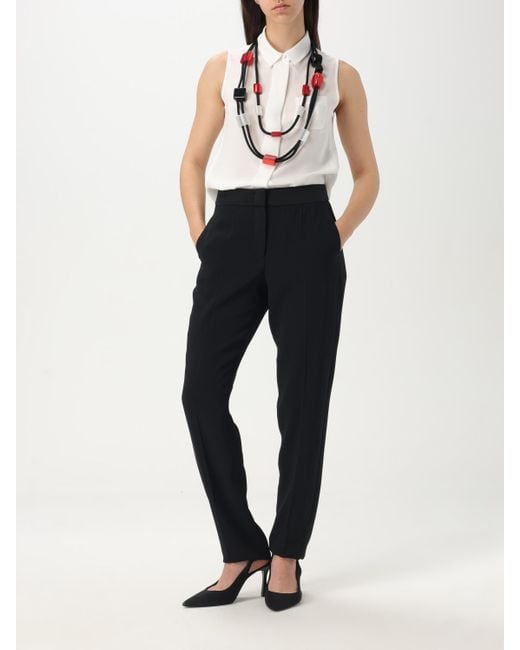 Emporio Armani Blue Straightleg Dress Pants