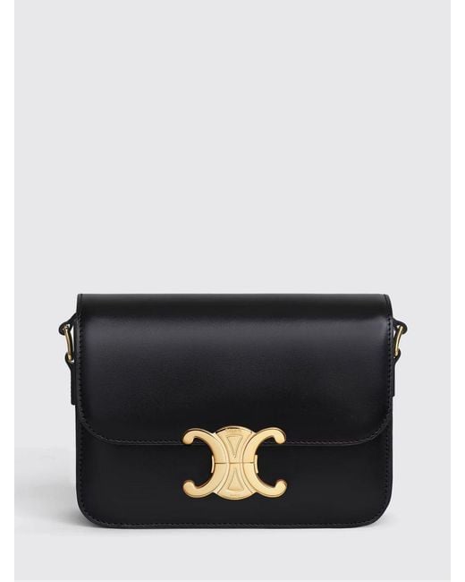 Céline Black Teen Triomphe Handbag