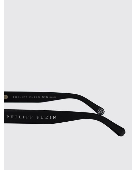 Philipp Plein Black Sunglasses for men