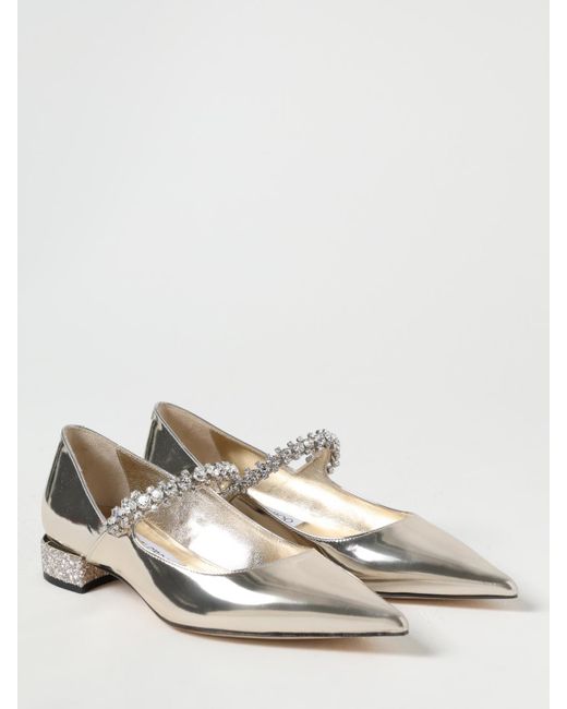 Zapatos De Tacón Mujer Jimmy Choo de color Natural