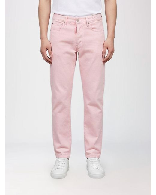 DSquared² Pink Jeans for men