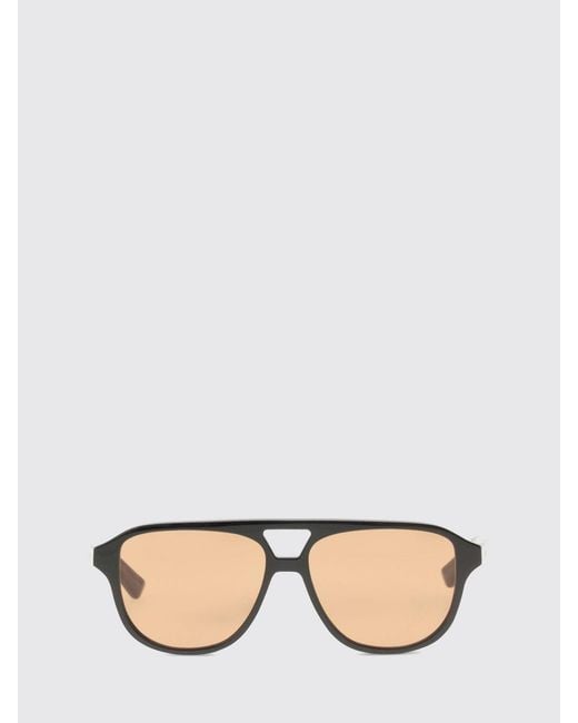 McQueen Black Square Acetate Sunglasses With Contrasting Logo