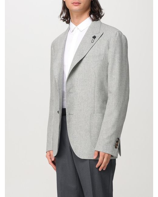 Lardini Gray Jacket for men