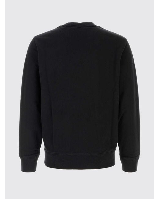 Maison Kitsuné Blue Maison KitsunÉ Cotton Crew Neck Sweatshirt for men