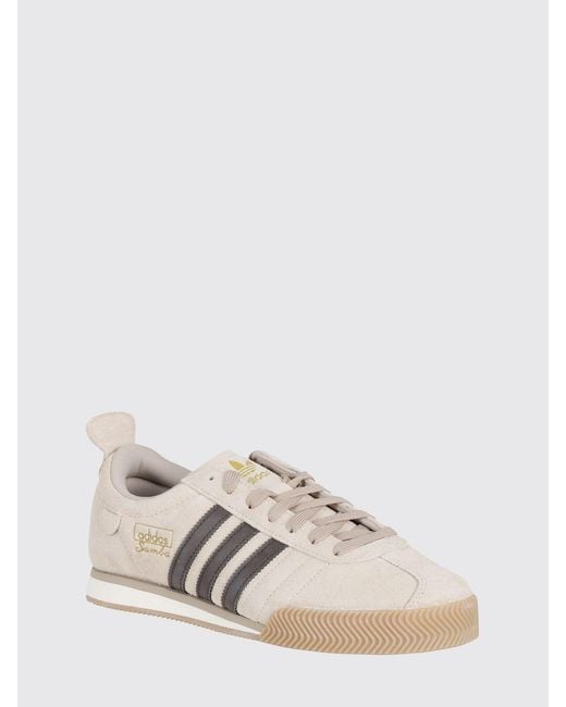 Adidas Originals Natural Samba 62 Super Suede Sneakers for men
