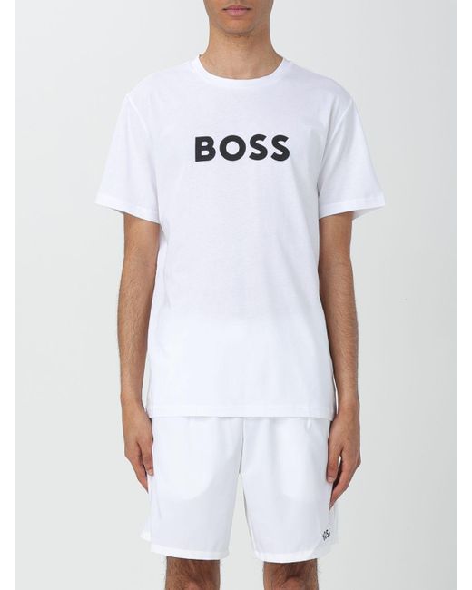 Camiseta Boss de hombre de color White