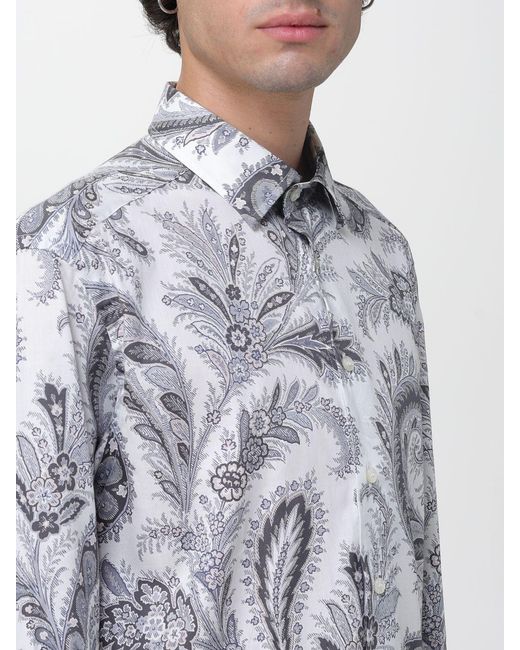 Etro Gray Shirt for men