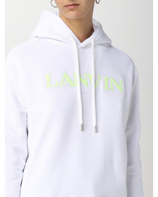 Felpa di Lanvin in White