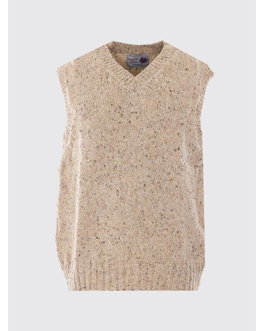 Howlin' By Morrison Natural V-Neck Sweater Vest for men