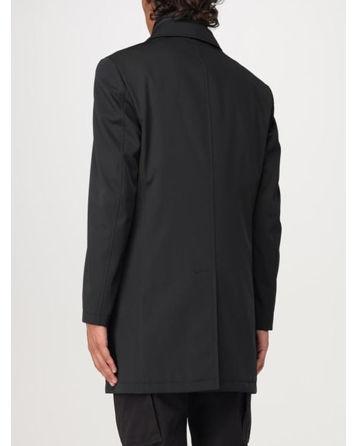 Fay Black Coat for men