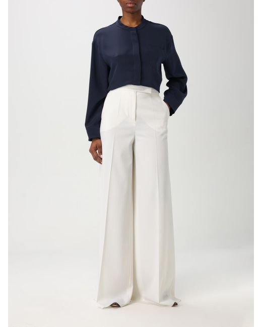 Max Mara White Trousers