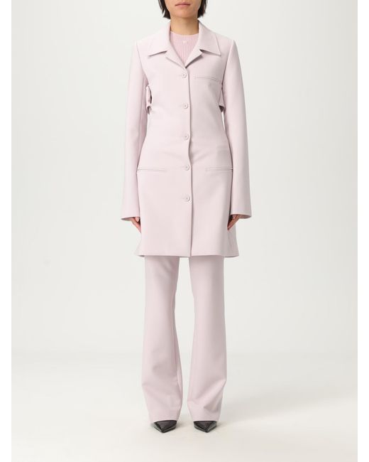 Courreges Pink Courr&Egrave	Ges Coat
