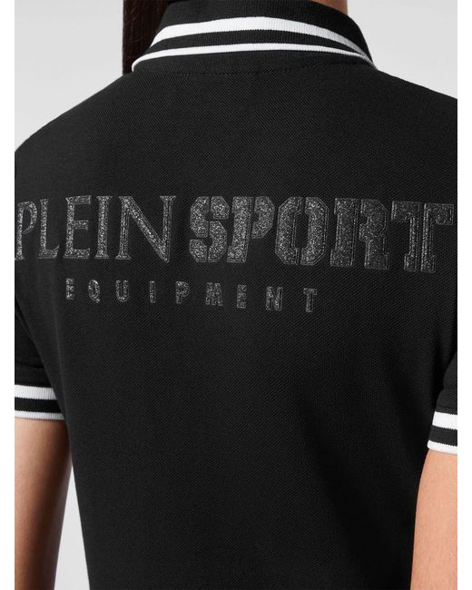 Philipp Plein Black Polo Shirt