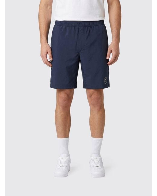Brunello Cucinelli Blue Technical Fabric Shorts for men
