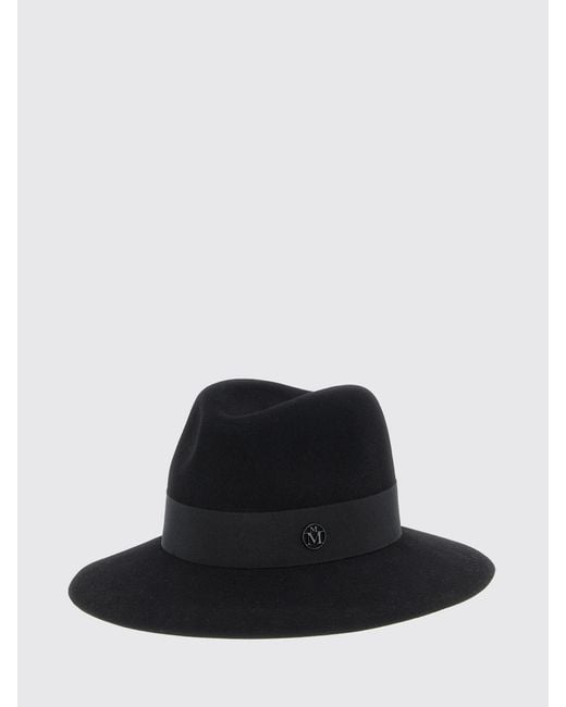 Cappello Henrietta di Maison Michel in Black