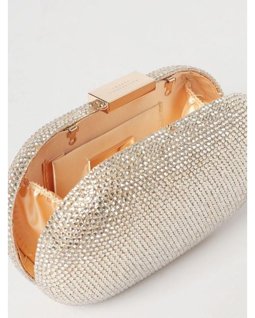 Twentyfourhaitch Natural Sunrise Crystal Clutch