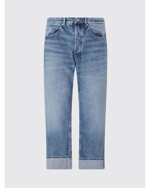 ICON DENIM Blue Regular Fit Jeans for men