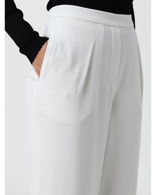 Emporio Armani White Trousers