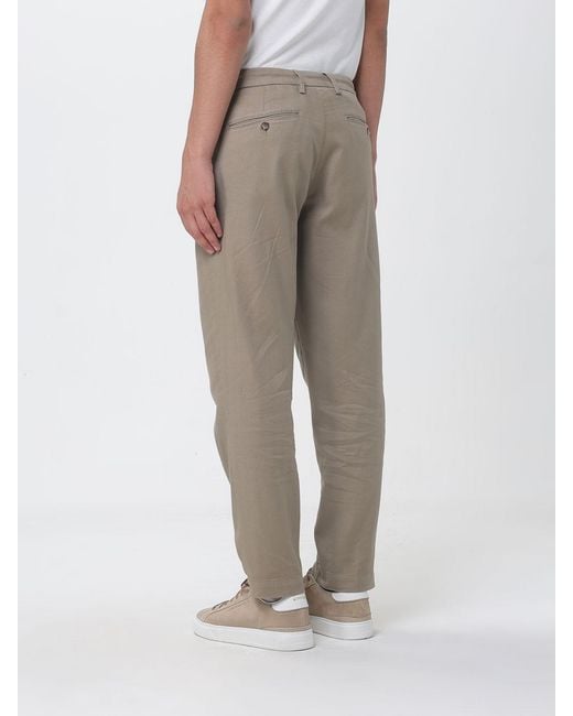 Re-hash Natural Cotton And Linen Slim Trousers for men
