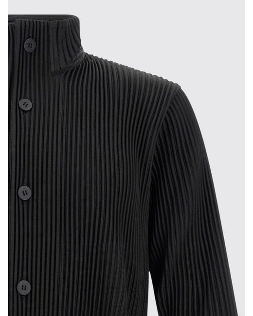 Homme Plissé Issey Miyake Black Shirt for men